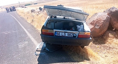 Siverek’te otomobil şarampole uçtu! 7 yaralı