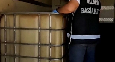 550 litre kaçak akaryakıt ele geçirildi!