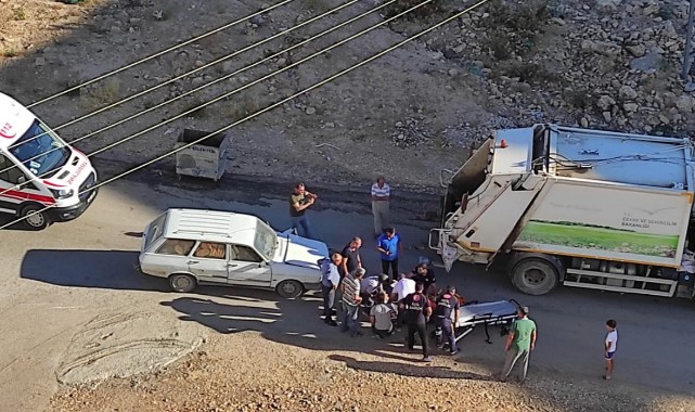 Adıyaman'da kaza 1 yaralı