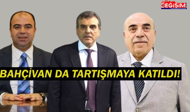Ahmet Bahçivan'da o tartışmaya katıldı!