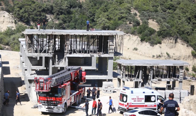 Akıma kapılan işçi hayatını kaybetti