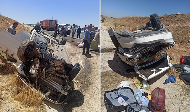 Diyarbakır'ın ilçesinde feci kaza! 2'si çocuk 4 yaralı
