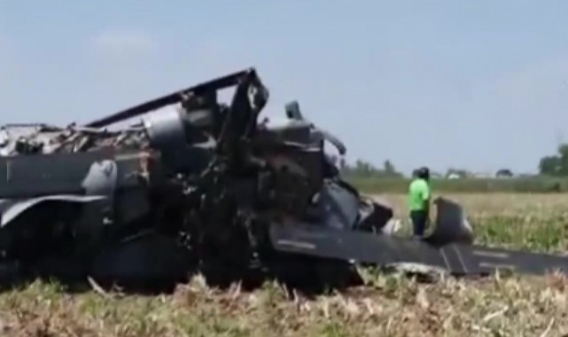 Meksika'da askeri helikopter düştü! 14 ölü