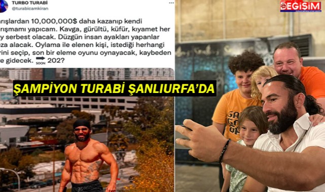 Survivor Şampiyonu Şanlıurfa'da