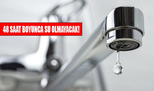 Urfalılar bugün sular kesilecek! Suyu depolayın