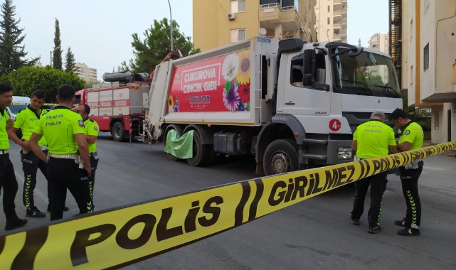 Çöp kamyonunun altında kalan çocuk öldü!