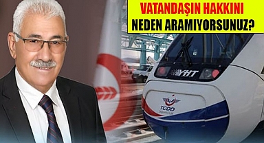 'Hızlı tren seçim vaadiyle çıkıldı ne oldu?'