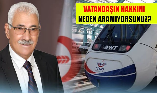 'Hızlı tren seçim vaadiyle çıkıldı ne oldu?'