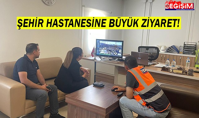 Şehir Hastanesine beklenmedik ziyaret!