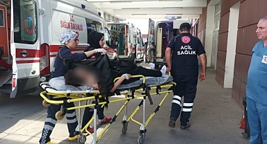 Üzerine çay dökülen çocuk yaralandı