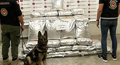 513 kilo eroin ele geçirildi!