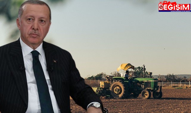 Cumhurbaşkanı Erdoğan'dan çiftçilere müjde!