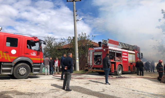  Fındık işçilerinin kaldığı yer küle döndü!