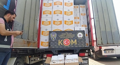 Kaçak makaron ve doldurulmuş sigara yakalandı!