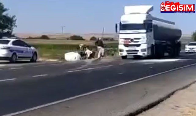 Şanlıurfa'da otomobil minibüs çarpıştı:2 yaralı