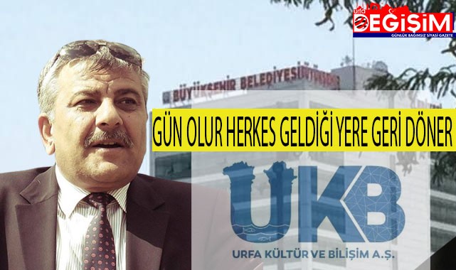Şanlıurfa Kültür ve Bilişim Müdürü görevden alındı!