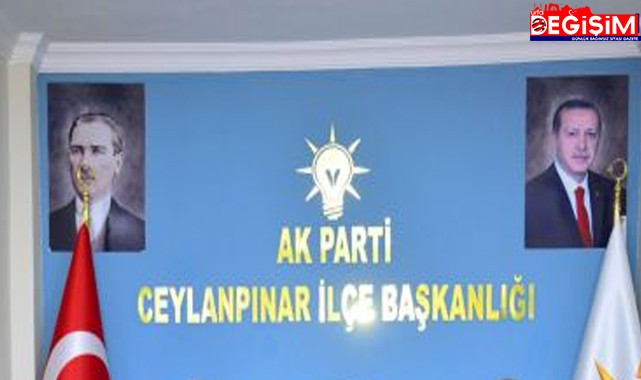 Ak Parti Ceylanpınar ilçe yönetiminden yalanlama