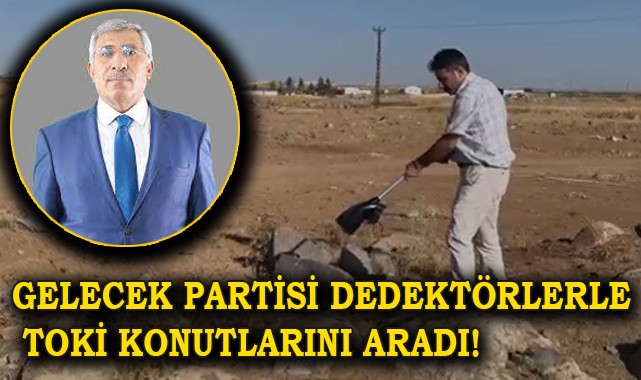 Başkan Yeşil konutları dedektörle aradı