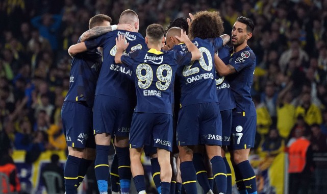 Fenerbahçe'de zirve sevinci