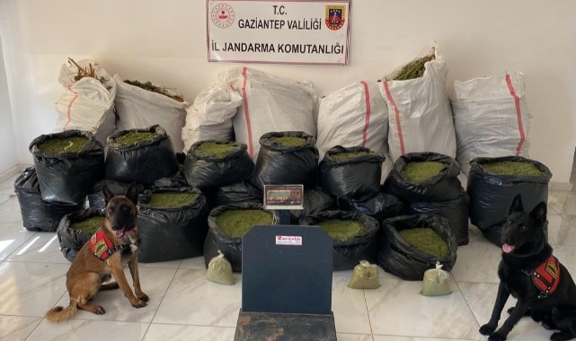 Gaziantep'te kubar esrar ele geçirildi