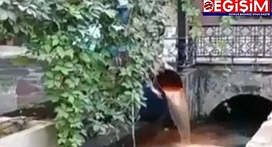 Gümrük Hanına atık döken işletmeye ceza!
