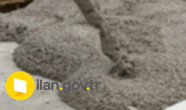 Hazır beton satın alınacak