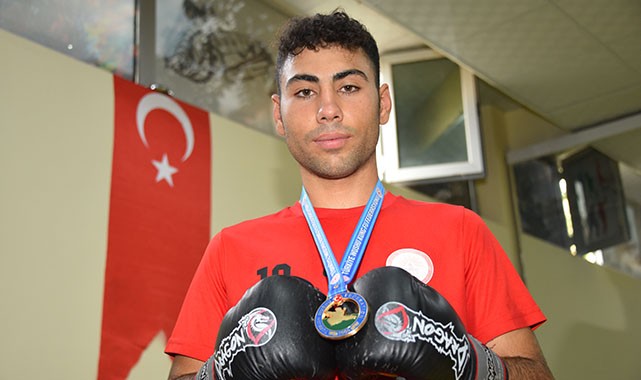Mevsimlik tarım işçisi altın madalya aldı