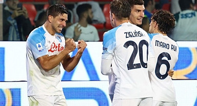 Napoli Şampiyonlar Ligi’nde rakip tanımıyor