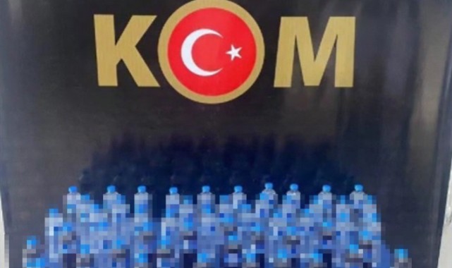 Sahte alkola polis operasyonu