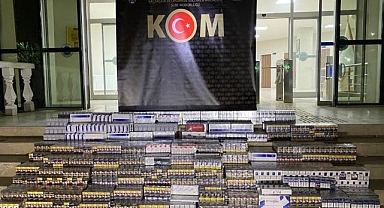 Şanlıurfa’da gümrük kaçağı sigara ele geçirildi