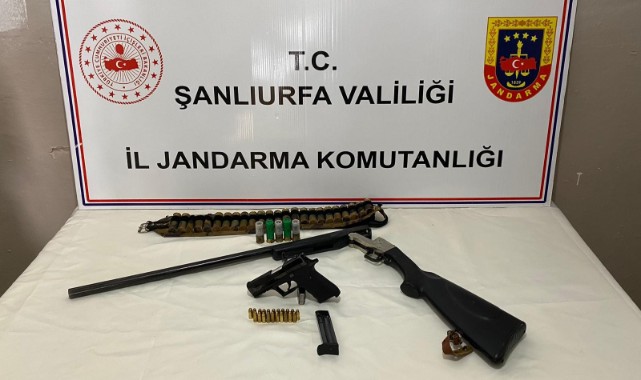 Urfa ve İlçelerinde silah kaçakçılığı operasyonu! 5 gözaltı