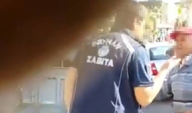 Vicdansız zabıtadan seyyar satıcıya tokat!