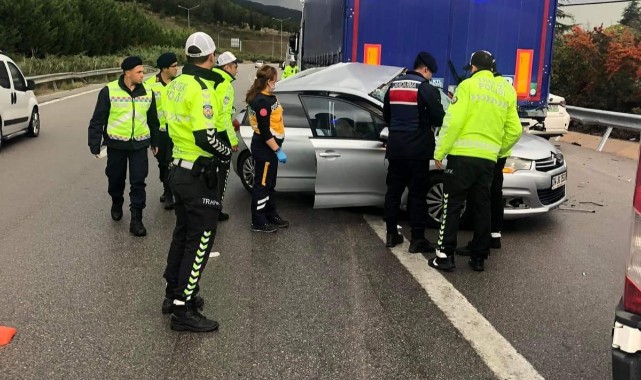 Yağışlı hava kazayı beraberinde getirdi: 2 ölü