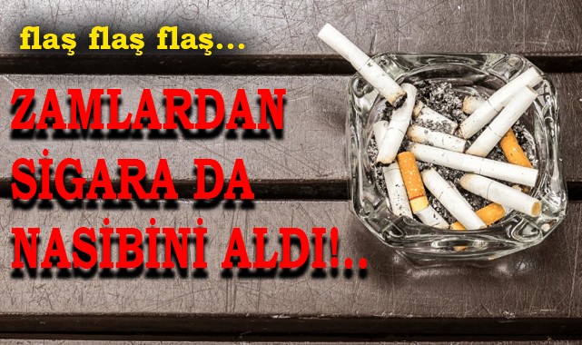 Zamlardan sigarada nasibini aldı