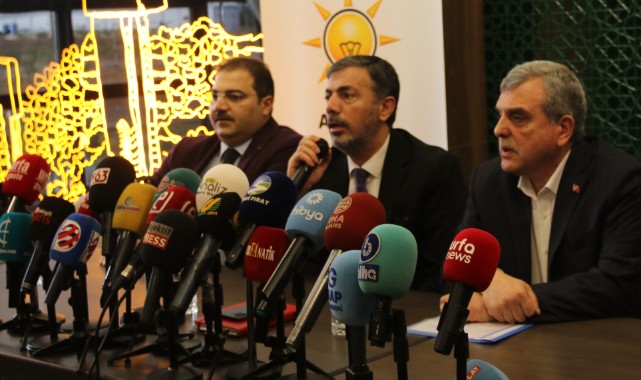 AK Parti Şanlıurfa İl Başkanı Abdurrahman Kırıkçı basın mensuplarıyla buluştu