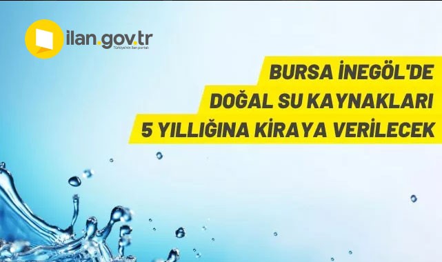 BUSKİ, doğal su kaynaklarını kiraya verecek