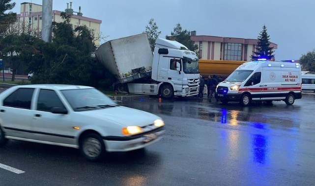Gaziantep'teki feci kaza ucuz atlatıldı
