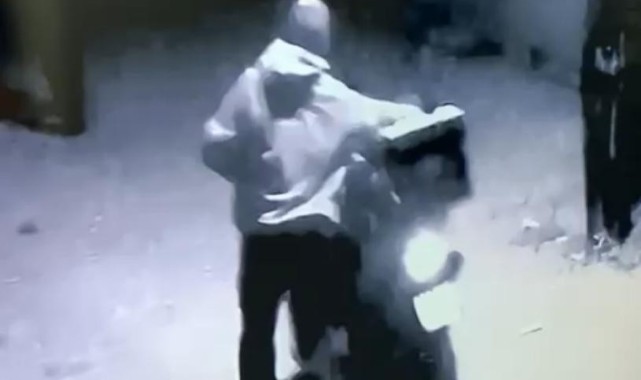 Gözüne kestirdiği motosikleti kaşla göz arasında çaldı