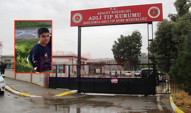 Şanlıurfa’da 13 yaşındaki çocuğun feci ölümü!
