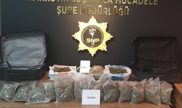 Şanlıurfa'da uyuşturucu operasyonu! 3 gözaltı