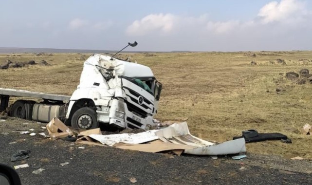 Şanlıurfa-Diyarbakır karayolunda kaza: 1 yaralı