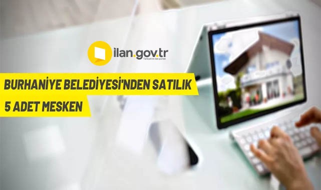 Burhaniye Belediyesi'nden satılık meskenler
