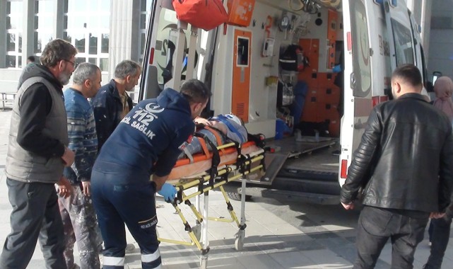  İnşattan düşen işçi yaralandı