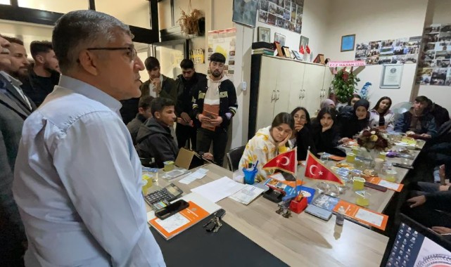Siverekli lise öğrencilerinden SİVİL-DER' e ziyaret