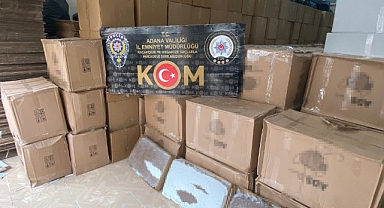 13 milyondan fazla doldurulmuş sigara ele geçirildi