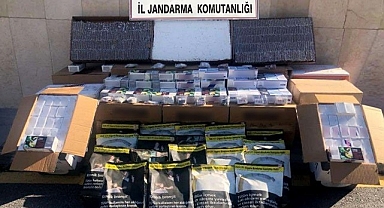 170 bin adet kaçak sigara ele geçirildi