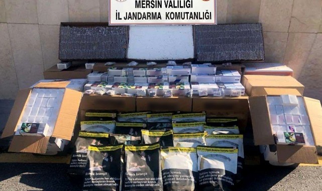 170 bin adet kaçak sigara ele geçirildi