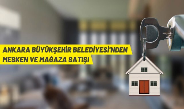 Ankara'da daire ve mağaza satış ihalesi