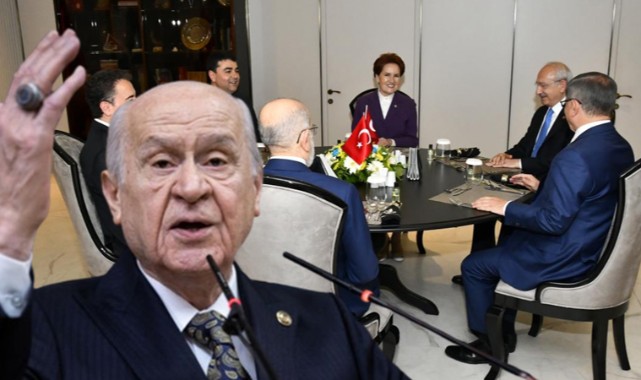 Bahçeli’den Altılı Masa’ya çağrı: “tek yumruk olalım”