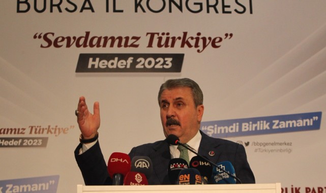 BBP Genel Başkanı Mustafa Destici: "6’lı masada kim doğru söylüyor?"